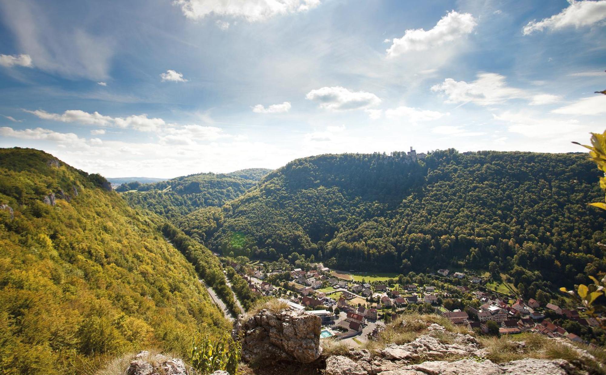 Forellenhof Roessle Hotel & Restaurant Lichtenstein  Экстерьер фото